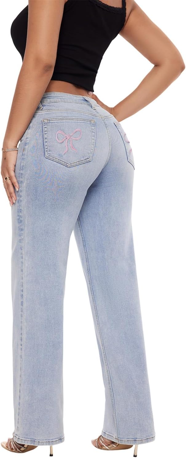 ONESO Mid-Low Rise Baggy Jeans