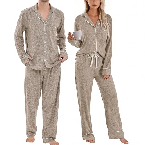 PJGGZ Matching Pajamas for Couples