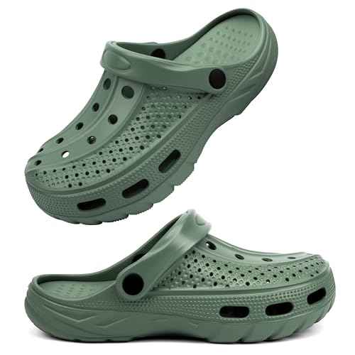 Women Men Orthopedic Clogs Arch Support Garden Shoes Sandals Slippers with Plantar Fasciitis Insoles