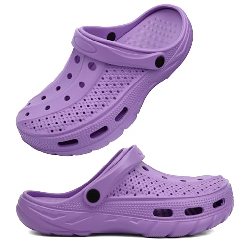 Women Men Orthopedic Clogs Arch Support Garden Shoes Sandals Slippers with Plantar Fasciitis Insoles