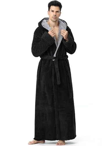 Artfasion Hooded Plush Robe (Gray)