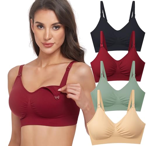 GXXGE Nursing Seamless Bralette