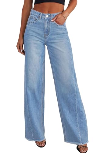 PRETTYGARDEN Wide Leg Jeans