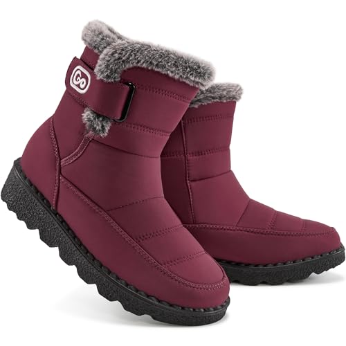 Ablanczoom Womens Winter Snow Boots