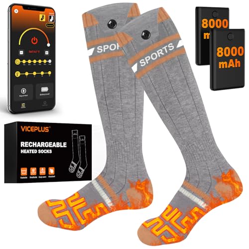 VICEPLUS 8000mAh Heated Socks