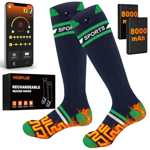 VICEPLUS 8000mAh Heated Socks