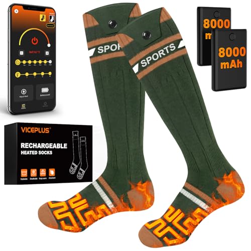 VICEPLUS 8000mAh Heated Socks