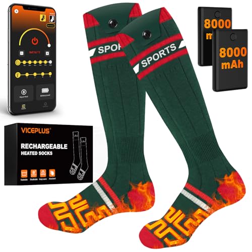 VICEPLUS 8000mAh Heated Socks