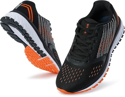 Joomra Whitin Men's Supportive Running Shoes Cushioned Athletic Sneakers